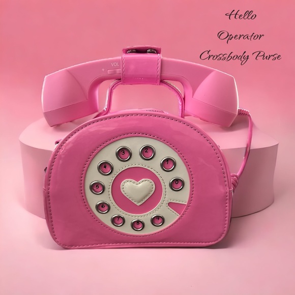 Handbags - Hello Operator? Crossbody Purse